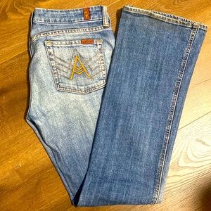 7 For All Mankind A Pocket Jeans Size 29